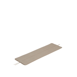 Muuto Lineair Kussen voor Stalen Bank 110 cm Beige