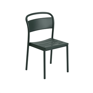 Muuto Linear Steel Eettafel Chair Dark Groen