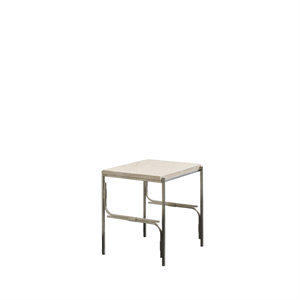 Louise Roe Axis Display Unit 01 Planken Roestvrij Staal/Ataija Azul Marmer