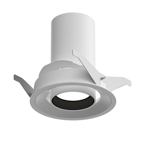 Louis Poulsen LP 51 Trim Inbouwplafondlamp 3000K & Aan/Uit Wit