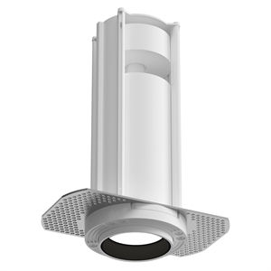 Louis Poulsen LP 51 Semi-inbouw plafondlamp Ø5.7 2700K & Aan/Uit Wit