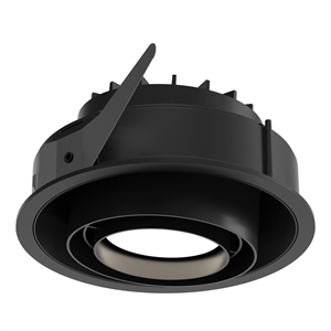Louis Poulsen LP70 Semi-inbouw Plafondlamp Ø10,5 2700K & Dali Zwart