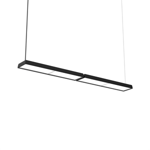 Louis Poulsen LP Slim Hanglamp Dubbel 3000K & Dali Zwart