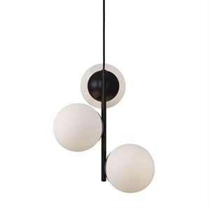 Nordlux Lilly Hanglamp Opaal/ Zwart