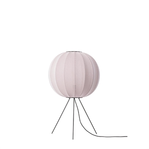 Made By Hand Ronde Vloerlamp Ø60, Medium Roze