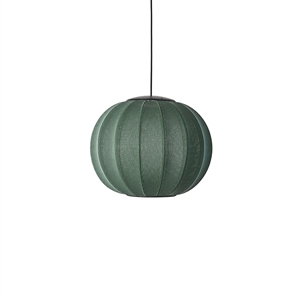 Made By Hand Knit-Wit Ronde Hanglamp Ø45 Tweed Groene LED