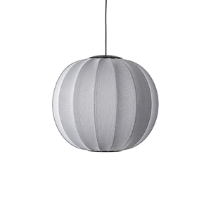 Made By Hand Knit-Wit Ronde Hanglamp Ø60 Zilver LED