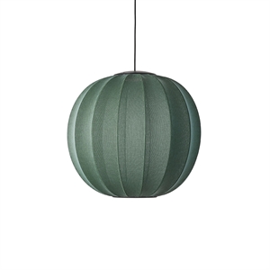 Made By Hand Knit-Wit Ronde Hanglamp Ø60 Tweed Groene LED