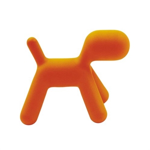 Magis Puppy Abstracte Hond Kruk Medium Oranje