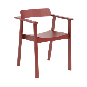 Please Wait to be Seated Maiden Dining Chair Baskisch Rood