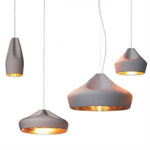 Marset Pleat Box Hanglamp Grijs & Goud