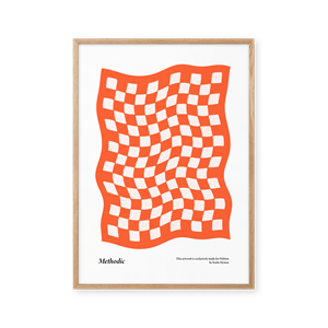 Peléton Methodic Burnt Oranje 50x70 Poster