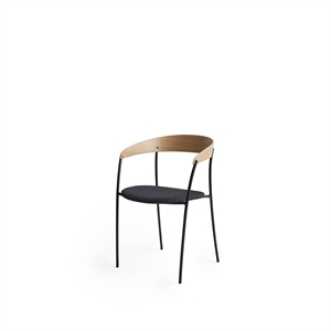 New Works Missing Dining Table Chair m. Armrest Oak/Barnum Ocean