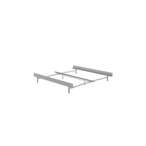 Moebe Bed Bedframe 90-180 cm Roestvrij Staal