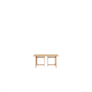 MOEBE Rechthoekige Eettafel 160x90 Gedempt Perzik