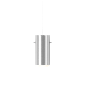 Moebe Tube Hanglamp Klein Geborsteld Aluminium