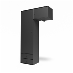 Montana Selection Kledingkast II met Kledingrek 04-Antraciet