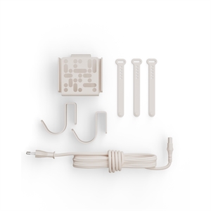 Set met Voetstukbevestiging in Parelmoerkleur