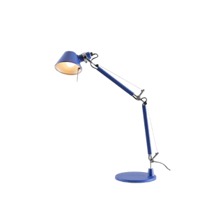 Artemide Tolomeo Micro Tafellamp Blauw Klein