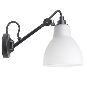 Lampe Gras N104 Wandlamp Zwart/ Polycarbonaat – DCWéditions