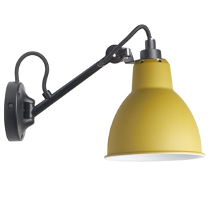 Lampe Gras N104 Wandlamp Zwart/ Geel – DCWéditions