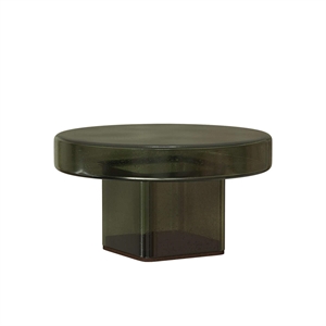 NORR11 Naked Salontafel H30 Flessengroen/Glas