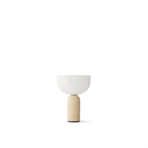 New Works Kizu Limited Edition Draagbare Lamp Travertijn/ Zand