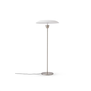 New Works Chanterelle Vloerlamp Ø55 Nikkel/ Wit