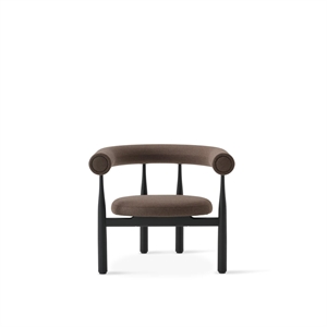 New Works Bukowski fauteuil zwart/wollig Plus 1008