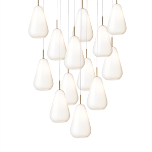 Nuura Anoli 13 Hanglamp Nordic Goud & Opaal