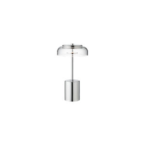 Nuura Blossi Draagbare Lamp Mini Chroom/ Helder