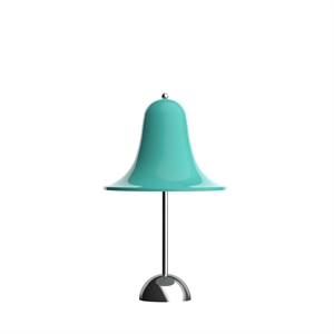Verner Panton Pantop Draagbare Lamp Blauwgroen