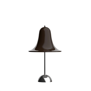 Verner Panton Pantop Draagbare Lamp Pitch Bruin