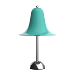 Verner Panton Pantop Tafellamp Ø23 Lichtblauw