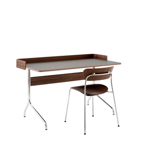 &Tradition Pavilion AV17 Bureau IJzer/Walnoot/ Chroom