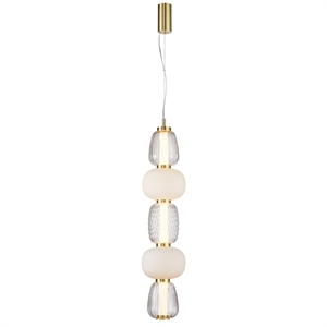 Loom Design Pearl 5 Hanglamp Amber/Goud