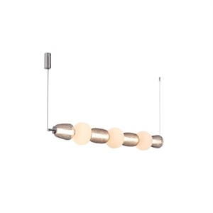 Loom Design Pearl 7 Hanglamp Gerookt/ Grijs