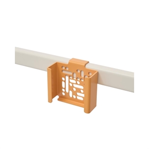 Apple TV 4K-voetstukhouder in Abrikooskleur