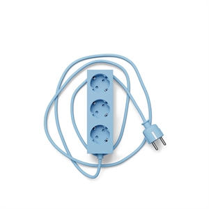 Pedestal Power Bar Stekkerdoos 500 cm Poederblauw