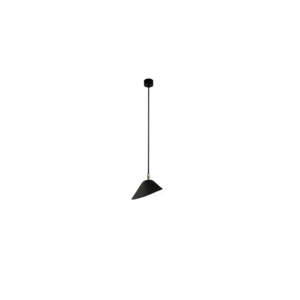Serge Mouille Bibliothèque Plafondlamp Zwart