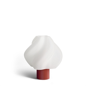 Crème Atelier Soft Serve Draagbare Lamp Rabarber