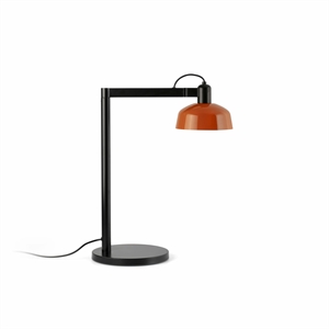 Faro TATAWIN Tafellamp Satijn Zwart/ Roodachtig Oranje