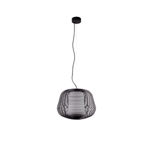 Faro NARA Hanglamp Mat Zwart/ Opaal Wit