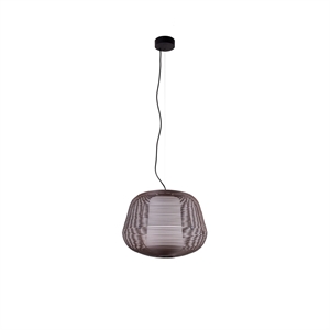 Faro NARA Hanglamp Roestbruin/ Opaal Wit