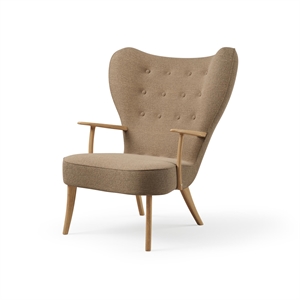 Warme Nordic Pragh Fauteuil Barnum 04/Natuurlijk Geolied Eiken