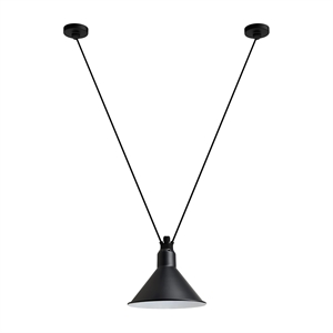 Lampe Gras N323 L Conische Hanglamp Zwart