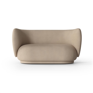 Ferm Living Rico Sofa 2-zits Geborsteld Zand