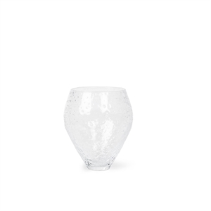 Ro Collectie Gebroken Glazen Vaas Medium Helder