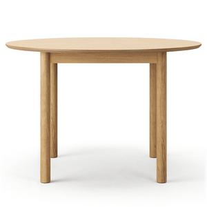Department Houten Eettafel Ø110 cm Zwart