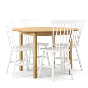 Eettafelset van Department Wood, Eiken/ Wit